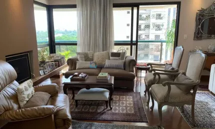 Apartamento 245mts no ibirapuera com 3 suites e 3 vagas