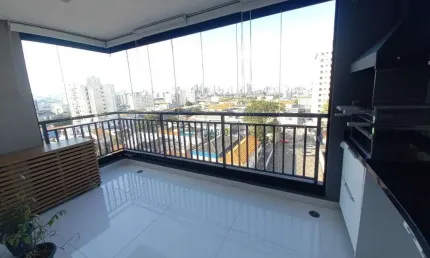 Apartamento com 3 dormitórios, varanda, lazer completo
