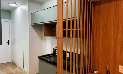 Studio Campo Belo com 26m², 1 quarto - Totalmente reformado