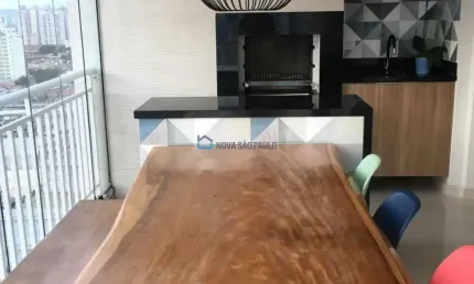 Apartamento a venda na aclimação com terraço gourmet 2 vagas lazer.