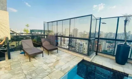 Cobertura duplex jardim vila mariana. 5 dormitórios, 5 vagas e depósito. aceita permuta.