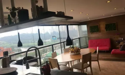 Apartamento 209 m² na Granja Julieta| 3 suítes|4 vagas