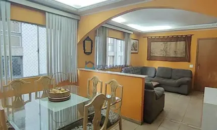 Apartamento com 3 dormitórios e 4 banheiros à venda, 124 m²