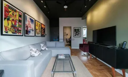 Apartamento 2 dormitorios,  sala,  santa cecília com 73m²!