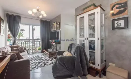 Apartamento 2 dormitórios próximo ao metrô Santos Imigrantes!