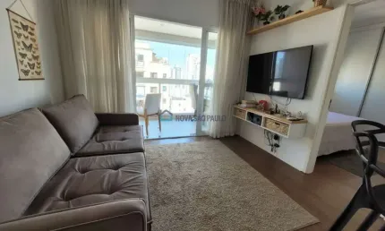 Apartamento 1 dormitório 1 vaga demarcada + depósito. saúde