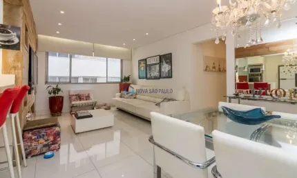 Apartamento reformado com 3 dormitórios à venda no Itaim Bibi