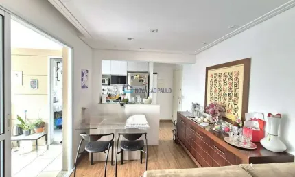 Apartamento à venda na saúde, 65m² com sacada gourmet.