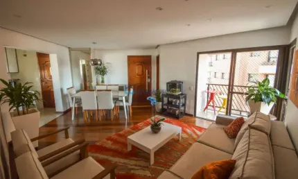 Alto Padrão! Apto 135 m² impecável, andar alto, planejado! 650 m, 7min a pé ao metrô Vila Mariana