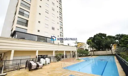 Apto 65m² seminovo, impecável, planejado, terraço gourmet enorme! 1.800 m metrô sacomã
