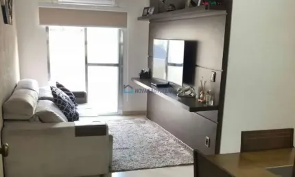 Apartamento  Vila Sta Luzia, SBC, amplo, vago, sacada, próximo escolas, bancos, supermercados.