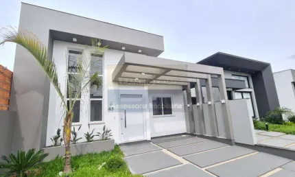 Casa de condomínio 3 dormitórios à venda no Bairro Vila Augusta com 98 m² de área privativa - 2 vagas de garagem