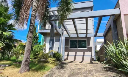 Casa de condomínio 3 dormitórios à venda no Bairro Condomínio Buena Vista com 140 m² de área privativa - 2 vagas de garagem