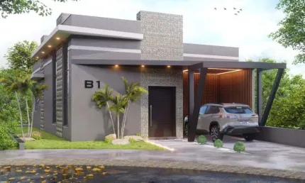 Casa de condomínio 3 dormitórios à venda no Bairro Vila Augusta com 126 m² de área privativa - 2 vagas de garagem