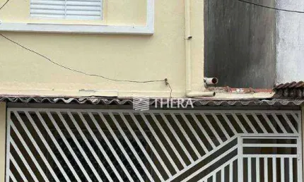 Sobrado com 2 dormitórios para alugar, 76 m² por R$ 2.200,00/mês - Campestre - Santo André/SP