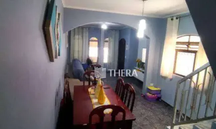 Sobrado com 3 dormitórios à venda, 156 m² por r$ 494.000,00 - jardim las vegas - santo andré/sp