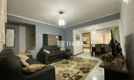 Sobrado à venda, 116 m² por R$ 530.000,00 - Campestre - Santo André/SP
