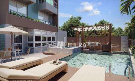Apartamento com 1 dormitório à venda, 29 m² por R$ 425.000,00 - Jardim - Santo André/SP