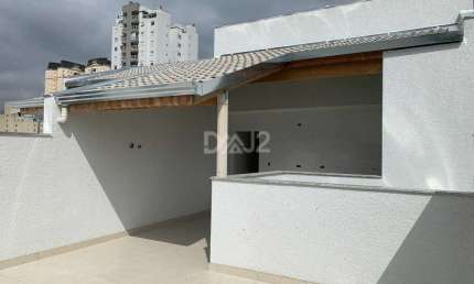Cobertura com 2 dormitórios à venda, 114 m² por R$ 440.000,00 - Vila Pires - Santo André/SP