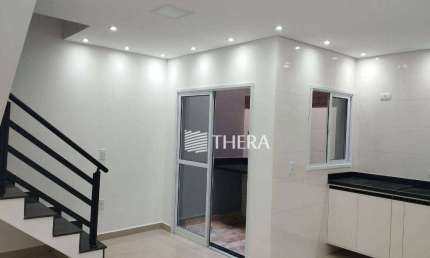 Sobrado com 2 dormitórios à venda, 107 m² por R$ 529.000,00 - Utinga - Santo André/SP