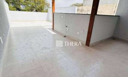 Cobertura com 2 dormitórios à venda, 112 m² por R$ 425.000,00 - Vila Humaitá - Santo André/SP
