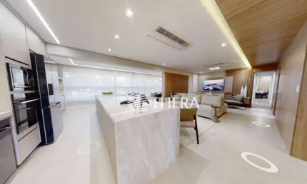 Apartamento com 4 dormitórios à venda, 178 m² por r$ 2.850.000,00 - jardim - santo andré/sp