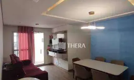 Apartamento à venda, 72 m² por R$ 426.000,00 - Vila Homero Thon - Santo André/SP