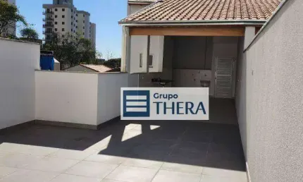 Cobertura com 3 dormitórios à venda, 163 m² por R$ 850.000,00 - Campestre - Santo André/SP