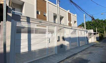 Sobrado à venda, 122 m² por R$ 630.000,00 - Vila Homero Thon - Santo André/SP