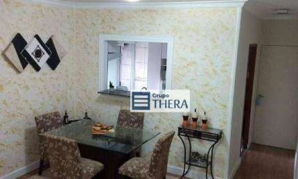 Apartamento com 3 dormitórios à venda, 65 m² por R$ 385.000,00 - Baeta Neves - São Bernardo do Campo/SP