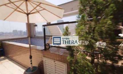 Cobertura com 4 dormitórios à venda, 250 m² por R$ 3.200.000,00 - Jardim - Santo André/SP