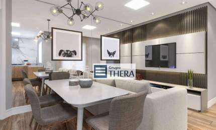 Apartamento à venda, 68 m² por R$ 414.000,00 - Vila Guiomar - Santo André/SP