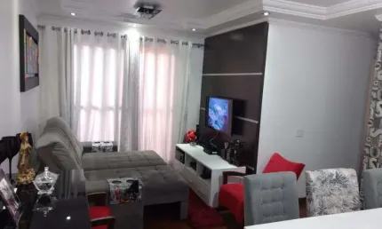 Apartamento à venda, 67 m² por R$ 440.000,00 - Vila Homero Thon - Santo André/SP