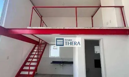 Apartamento com 1 dormitório à venda, 50 m² por R$ 390.000,00 - Vila São Pedro - Santo André/SP