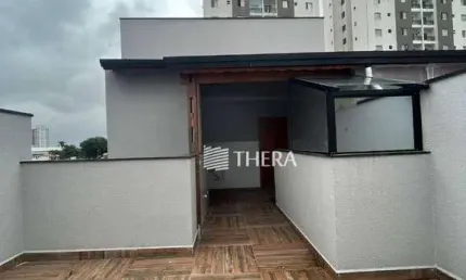 Cobertura à venda, 84 m² por r$ 395.000,00 - vila príncipe de gales - santo andré/sp