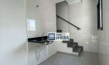 Cobertura à venda, 94 m² por R$ 475.000,00 - Utinga - Santo André/SP