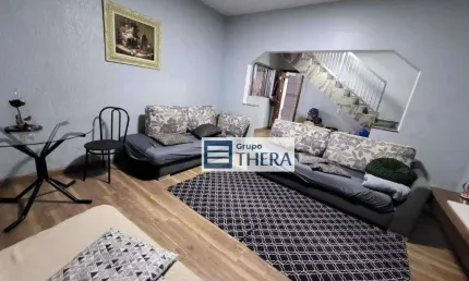 Sobrado com 3 dormitórios à venda, 203 m² por r$ 551.000,00 - jardim monções - santo andré/sp