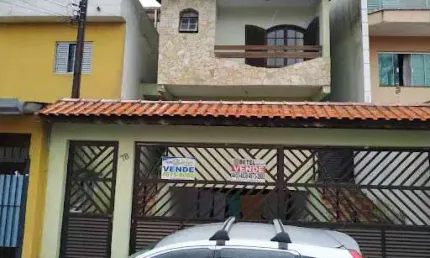 Sobrado com 4 dormitórios à venda, 147 m² por R$ 640.000,00 - Vila Bela Vista - Santo André/SP