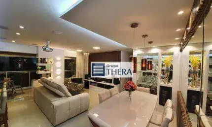 Apartamento com 3 dormitórios à venda, 220 m² por R$ 1.340.000,00 - Jardim - Santo André/SP