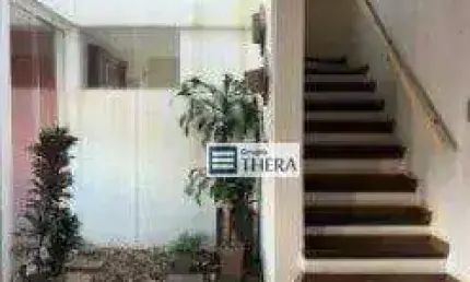 Sobrado com 3 dormitórios para alugar, 255 m² por R$ 8.123/mês - Centro - Santo André/SP