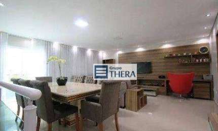 Sobrado com 3 dormitórios para alugar, 222 m² por R$ 9.032/mês - Vila Assunção - Santo André/SP