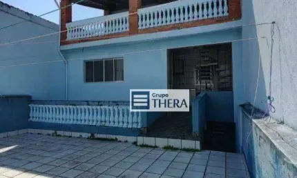 Sobrado para alugar, 303 m² por R$ 5.101,00/mês - Campestre - Santo André/SP