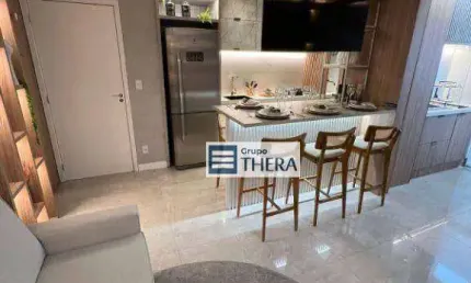 Apartamento com 2 dormitórios à venda, 59 m² por r$ 538.862,50 - vila alzira - santo andré/sp