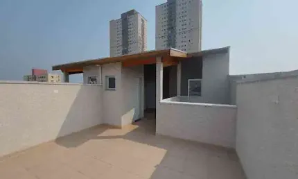 Cobertura para alugar, 110 m² por R$ 3.060,00/mês - Vila América - Santo André/SP