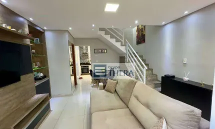 Sobrado com 3 dormitórios à venda, 140 m² por R$ 630.000,00 - Vila Curuçá - Santo André/SP