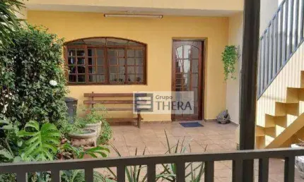 Sobrado com 3 dormitórios à venda, 204 m² por R$ 790.000,00 - Vila Camilópolis - Santo André/SP