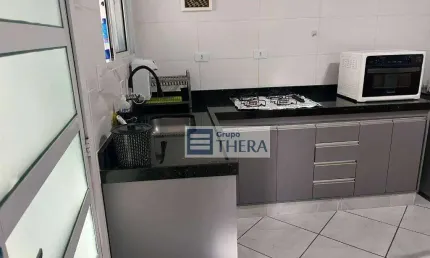 Apartamento com 1 dormitório para alugar, 68 m² por R$ 2.325,00 - Santa Maria - Santo André/SP