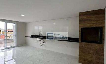 Cobertura com 2 dormitórios à venda, 124 m² por R$ 600.000,00 - Vila Linda - Santo André/SP