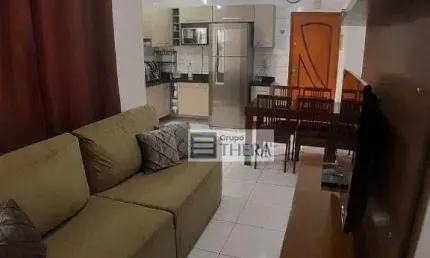 Apartamento Garden com 2 dormitórios à venda, 56 m² por R$ 370.000 - Vila Camilópolis - Santo André/SP