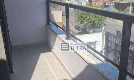Apartamento com 2 dormitórios para alugar, 49m² por R$ 2.400/mês - Vila São Pedro - Santo André/SP